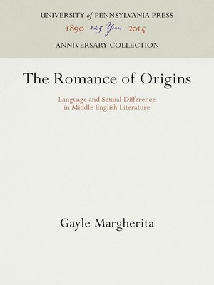 cover image of The Romance of Origins